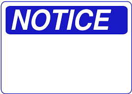 Notice